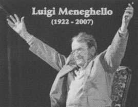 Luigi Meneghello (foto da "Il Giornale di Vicenza", 27/06/2007)