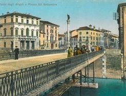 Ponte degli Angeli (cartolina a colori degli anni Venti; collez. Antonio Rossato).