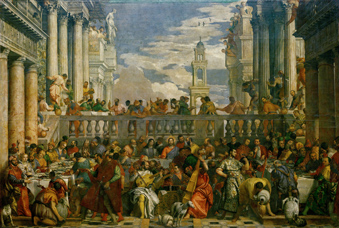 Le “Nozze di Cana” (1563) de Paolo Caliari, dito el “Veronese”.