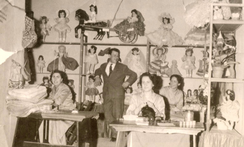 La partecipassion de la fàbrica de Lugo a la XX Mostra Mercato Nazionale dell'Artigianato de Firenze del 20 magio 1956.