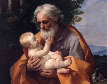 San Giuseppe e il Bambino Gesù, Guido Reni, c. 1635.