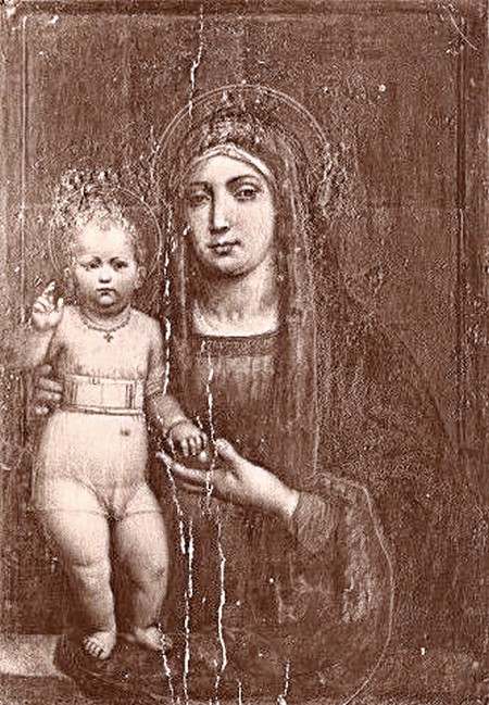 Girolamo Dal Santo, Madonna con Bambino. (Scoletta del Carmine, Padova)