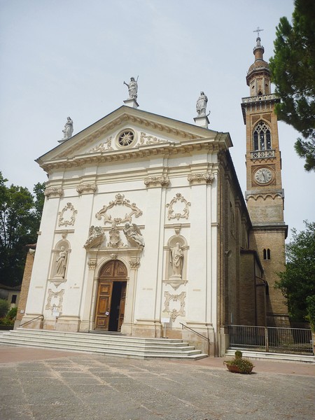 La Parochiale de Noventa Padovana, dove go incontrà Don Camillo Suman.