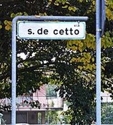 La via che el Comune de Padova ga dedicà a Sibilla de’ Cetto.