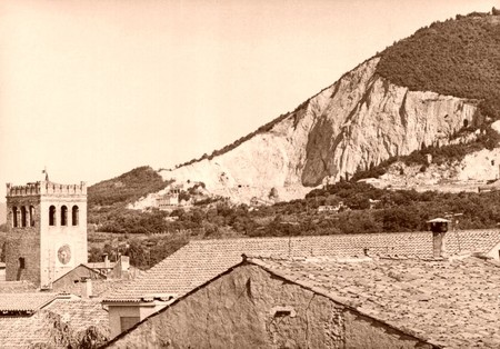 Cava principale sul Monte Ricco, ne i ani ’70.