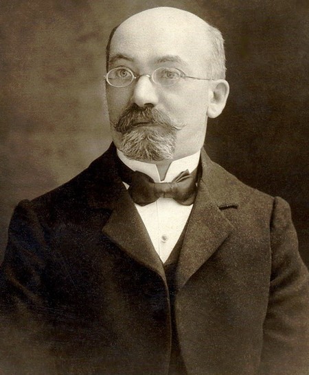 El medico polaco Ludwik Łazarz Zamenhof, ideatore de l’Esperanto.
